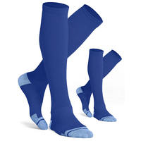 Chaussettes de softball personnalisées Chaussettes de compression pour hommes Chaussettes de sport tubulaires à hauteur du genou sur le mollet
