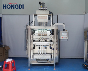 Machine d'emballage automatique haute performance pour poudres alimentaires avec fonctions de collage et d'enveloppement pour sachets de poudres d'assaisonnement, de chili et de curry - Product Image 6