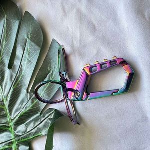 Porte-clés de voiture personnalisable en alliage de zinc, multifonctionnel, pendentif pour porte-clés - Product Image 6