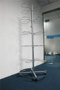 Sàn kim loại bóng đá đứng bóng đá bóng đứng Bowling Bóng Giá hiển thị cho cửa hàng bóng, siêu thị - Product Image 6