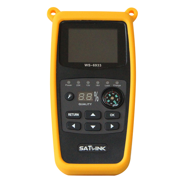 SATLINK WS 6933 2.1 Inch LCD Colour Screen Portable Digital Satellite Finder Meter S2 Signal Pointer Ws6933