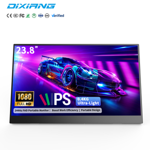 Moniteur de jeu portable 23,8 pouces 1080P FHD IPS 144Hz avec écran externe USB-C pour ordinateur portable, haut-parleur intégré pour le jeu et le bureau - Product Image 1