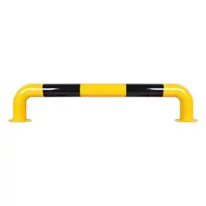 制造商户外钢架护板黄色不锈钢交通安全护柱用于道路安全