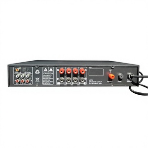 Mini <span class=keywords><strong>Amplificador</strong></span> de <span class=keywords><strong>3</strong></span> <span class=keywords><strong>Zonas</strong></span>, Sistema de PA de 150W con Bluetooth, <span class=keywords><strong>Amplificador</strong></span> de Sonido Público para Música Ambiental en Tiendas - Product Image 3