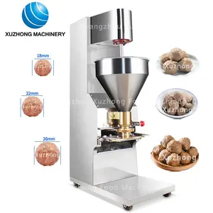 Durable Edelstahl Frikadelle Rindfleisch Fisch Fleisch Ball Produkt Maschinen Automatische Frikadelle Maschine Maker Fleisch Ball Maschine