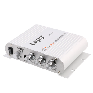แอมพลิฟายเออร์ LEPY <span class=keywords><strong>LP</strong></span>-<span class=keywords><strong>838</strong></span> ซูเปอร์เบส ยอดนิยม 2.1 แชนแนล มินิ 12V แอมพลิฟายเออร์ติดรถยนต์ สำหรับใช้ในบ้าน ขายส่ง แอมพลิฟายเออร์ซับวูฟเฟอร์ติดรถยนต์ - Product Image 5