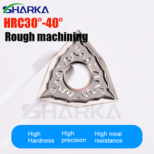 SHARKA WNMG080408 WNMG080404 WNMG080412 <span class=keywords><strong>ATH</strong></span> Plaquitas de Carburo para Torneado Externo Herramientas de Torno Metálico WNMG 080404/080408 - Product Image 2