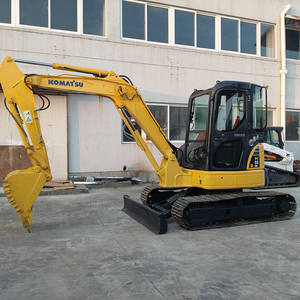 Envío rápido Excavadoras usadas Komatsu PC55 Original 5,5 Ton Excavadoras de segunda mano 5,5 Ton Mini excavadoras originales en stock para la venta - Product Image 1