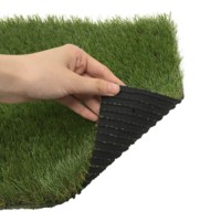 Hanwei Rumput Harga Istimewa Cesped Buatan Prato Sintetico Reale 30 Mm untuk Taman Gras Buatan