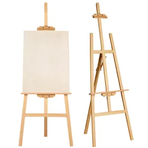  MEEDEN Wedding Easel for Display, Wooden Easel Stand for  Wedding Sign, Lightweight Tripod for Posters, Pictures, Painting : Office  Products