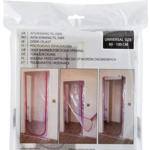 Barrière anti-poussière en plastique PE souple de grande quantité directe d'usine bricolage porte à glissière <span class=keywords><strong>Film</strong></span> étirable étanche à l'humidité moulage par soufflage traité - Product Image 1