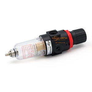 Filtre régulateur de pression SXQD AFR2000 avec manomètre pour système pneumatique - Product Image 1