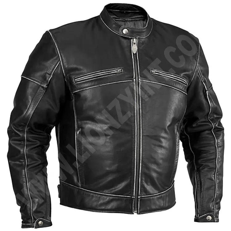 Giacca in pelle da moto/moto da uomo nuovo arrivo 2023 giacca in pelle da motociclista da corsa