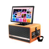 LihuiAudio Music Star Sky K16 Enceinte audio karaoké pour danse de groupe, machine intégrée de sélection de chansons pour KTV à domicile