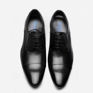 Customized <b>Men</b> Square Toe Handmade Height Increasing Wedding Party Shoe Casual <b>Dress</b> Oxford Office Shoes Anti-Slip Light Weight - Product Image 2