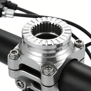 OEM Factory Precision Parts CNC Turning Machining Handlebar <b>Clamp</b> CNC Aluminum Alloy Motorcycle Modification Parts - Product Image 1