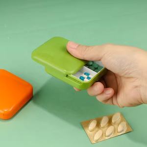 Icen B111 Portable Pilulier Étanche Hebdomadaire Voyage Pilulier Détachable Portable Pilulier Élégant En Plastique Nouveau Opp Sac - Product Image 6