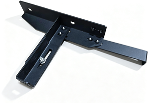 Boîte de rangement d'outils en métal noir avec support de fixation et design antichoc pour usage en atelier - Product Image 4