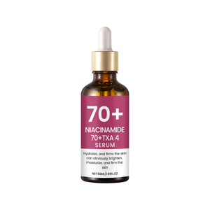 Suero Facial de Marca Privada con Niacinamida al 70% + Ácido Tranexámico al 4%, Blanqueador, Iluminador, Eliminador de Manchas Oscuras, Cuidado de la Piel OEM - Product Image 2