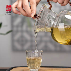 Petite théière en verre pour la maison, cafetière, bouilloire avec poignée, design moderne, résistante à la chaleur - Product Image 4