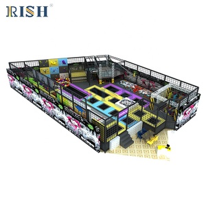 Centre de jeux personnalisé pour adultes et enfants, équipement de terrain de jeux intérieur, <span class=keywords><strong>parc</strong></span> de trampolines pour enfants - Product Image 6