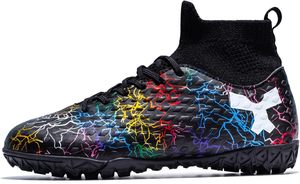 Alekaor - <span class=keywords><strong>Botas</strong></span> de Fútbol para Niños, Unisex, AG FG, Parte Superior de PU, Suela Exterior, Zapatos Deportivos para Exteriores - Product Image 3