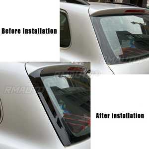 Par de Alerones Laterales Verticales para Ventana Trasera, para VW Touareg 2011 2012 2013 2014 2015 -2017, Negro Brillante, Estilo Retrofit - Product Image 6