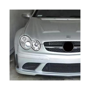 Nouveau kit de pare-chocs d'échappement DONGRINI pour Mercedes-Benz CLK <span class=keywords><strong>W209</strong></span> <span class=keywords><strong>AMG</strong></span> CLK63 GLK200/GLK280/GLK350 2004-2006, pour rénovation/mise à niveau universelle - Product Image 1