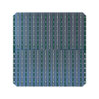 Célula Solar de Contacto Trasero de Alta Eficiencia de 8.3W 182*183.75 mm, Célula Solar Bifacial de Silicio Monocristalino Tipo P