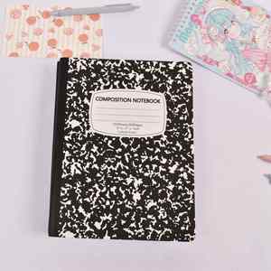 Cuaderno de Tapa Dura con Diseño de Copos de Nieve, Estilo Americano, Tamaño B5, con Páginas Rayadas Horizontales - Product Image 3
