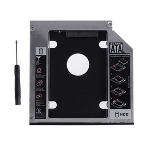 Nhôm 9.5 Mm HDD <span class=keywords><strong>CADDY</strong></span> SSD Hard Drive <span class=keywords><strong>Caddy</strong></span> Để <span class=keywords><strong>SATA</strong></span> Hard Drive Adapter Cho Máy Tính Xách Tay MacBook - Product Image 3