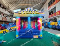 Château gonflable commercial, jeux de lancer de balles de carnaval, figurines d'action anime, jouets promotionnels pour location événementielle