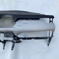 Tableros de Mando de ABS y Cuero Duraderos para Automóviles en Combinación de Colores Negro y Beige para Toyota RAV4 Veranda 2020-2023