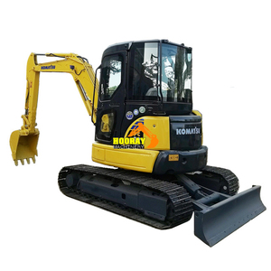 Excavadora Hidráulica Usada KOMATSU PC50MR-2 de Japón en Buenas Condiciones, Motor Honda, Bomba PLC, Peso Operativo de 50 Toneladas, Video Disponible - Product Image 1