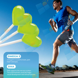 SUNI OEM/ODM 100% Pure Organic <strong>DHA</strong> <strong>Omega</strong> <strong>3</strong> Lollipop Fish Oil Supplements <strong>Omega</strong> <strong>3</strong> <strong>DHA</strong> <strong>EPA</strong> Lollipop for Kids - Product Image 4