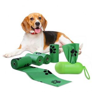 Bolsas Biodegradables para Desechos de Mascotas con Aroma Personalizado, Bolsas Moradas para Excrementos con Caja Blanca, Impresión en Grabado, Plástico PLA para Perros - Product Image 5
