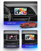 4GB + 64GB Android13 Autoradio stéréo pour Seat Leon 3 MK3 2012-2020 GPS GPS Carplay 4G Video Car DVD Player