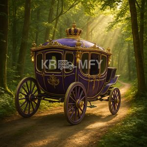 <b>China</b> Competitive Price Royal Drawn Outdoor <b>Christmas</b> Decoration Horse Carriage Special Transportation <b>Christmas</b> Ornament - Product Image 2