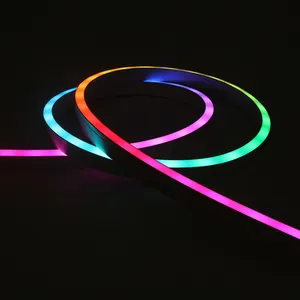 Panneau lumineux fluo à Led, Design simpliste avec feuille d'animaux, Installation facile, corde lumineuse