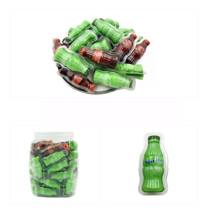 Custom Good Taste <span class=keywords><strong>mini</strong></span> bebida forma de botella masticar Caramelo Suave FIESTA DE Halloween Popular 3D <span class=keywords><strong>dulces</strong></span> caramelos de goma con mermelada rellena - Product Image 5