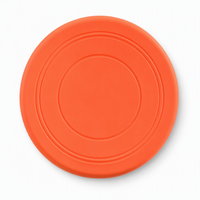 Jouets pour animaux de compagnie en silicone personnalisés, disque volant souple et durable, disque flottant pour enfants, jeu interactif de sport en plein air