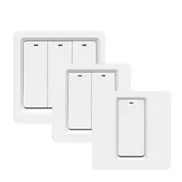 RSH Smart Life Wifi Google Home สวิตช์รีโมทคอนโทรล,สวิตช์ไฟ Led 1/2/3สำหรับห้อง Apple Homekit