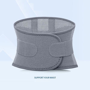 뜨거운 판매 조정 가능한 폴리 에스테르 허리 중괄호 통기성 요추 지원 허리 통증 완화 체육관 역도 운동 - Product Image 5