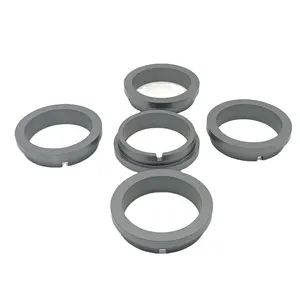 High quality sic ceramic sealing ring SiC&RBSiC ring bush sic seal ring for pump