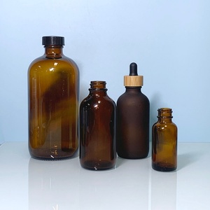 1oz 2oz 4oz Hair Oil Transparent Blue Amber <b>Green</b> Serum Essential Oil Glass Dropper Bottle 15ml 30ml 60ml 120ml - Product Image 4
