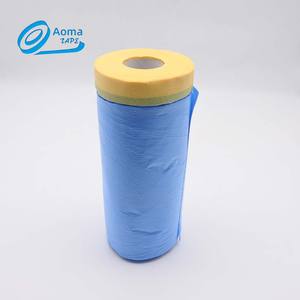 <span class=keywords><strong>Película</strong></span> protectora para aplicación <span class=keywords><strong>de</strong></span> pintura automotriz, combinada con cinta <span class=keywords><strong>de</strong></span> pintura automotriz, para cubrir autos, paredes, ventanas y muebles - Product Image 2