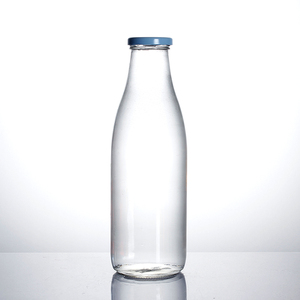 Cao Cấp Tái Sử Dụng 250Ml 330Ml 500Ml Thủ Công Thiết Kế Cho Đồ Uống Mứt Lưu Trữ Rõ Ràng Chai Thủy Tinh - Product Image 2