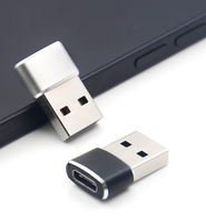 Adaptateur USB C femelle vers USB mâle pour chargeur de téléphone intelligent connecteur d'ordinateur TYPE C OTG pour sortie iPhone adaptateur de transfert de données AC