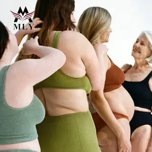 MLY प्रसिद्ध ब्रांड डिजाइनर Swimwear के समुद्र तट पहनता मामूली सेक्सी प्लस आकार महिलाओं swimwear के