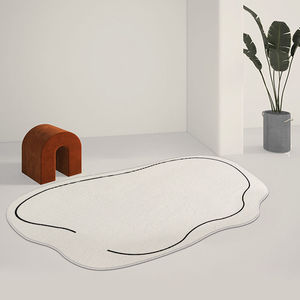 <span class=keywords><strong>Tapis</strong></span> en fourrure à forme spéciale moderne pour enfant, décoration nordique pour la maison, <span class=keywords><strong>rond</strong></span>, moelleux, idéal pour le salon ou la grande <span class=keywords><strong>salle</strong></span> <span class=keywords><strong>de</strong></span> <span class=keywords><strong>bain</strong></span> - Product Image 6